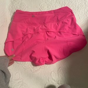 Lululemon hot pink shorts